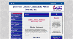 Desktop Screenshot of jeffersoncountycac.com